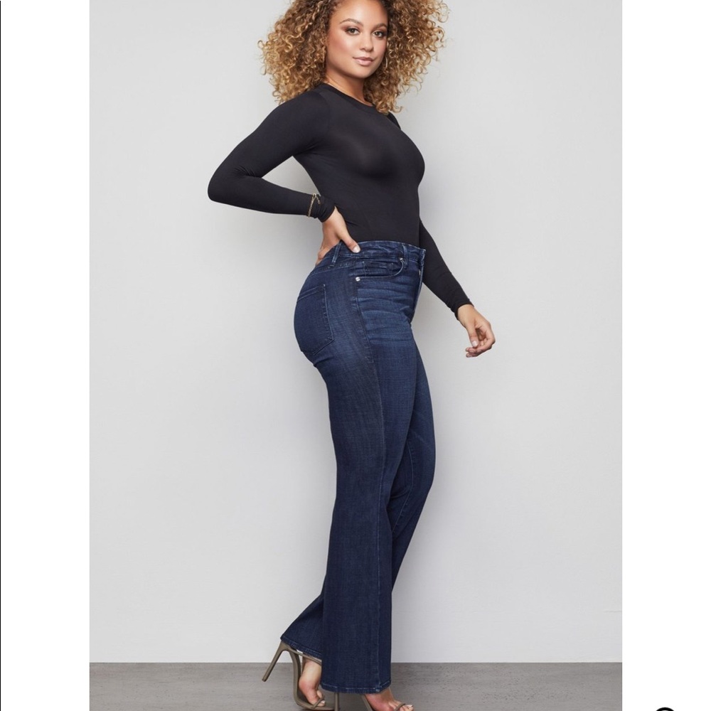 NWT Good American The Flare jeans 👖 - Picture 7 of 9